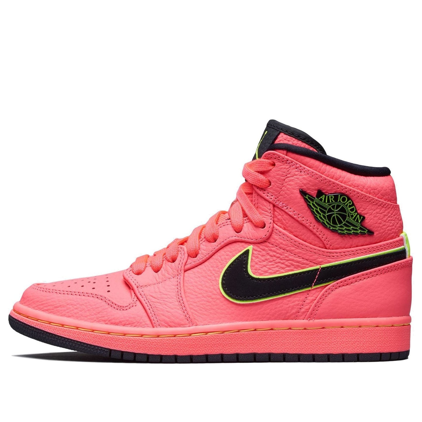 (WMNS) Air Jordan 1 High Premium 'Hot Punch' AQ9131-600 Iconic Trainers