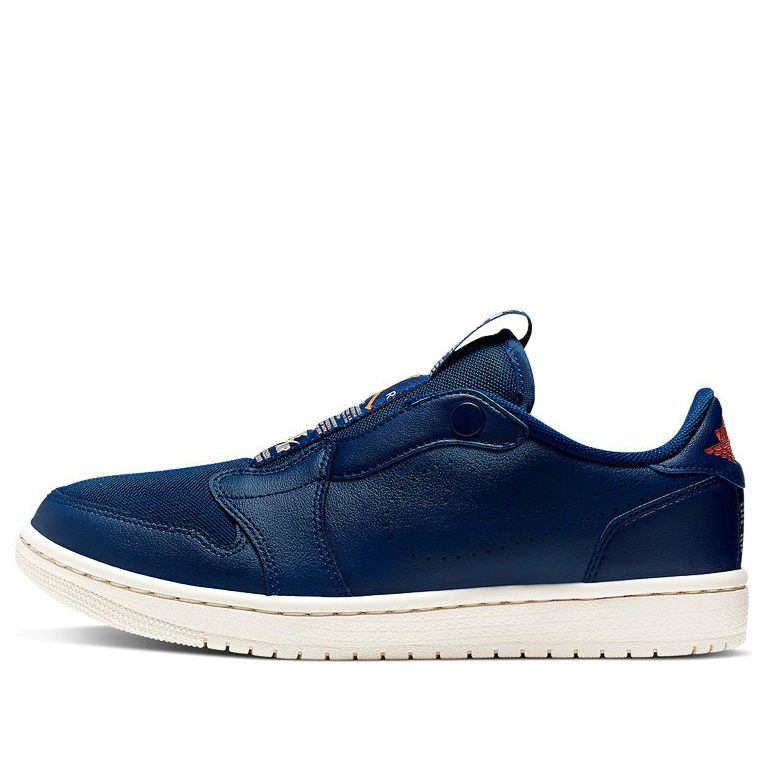 (WMNS) Air Jordan 1 Low Slip 'Blue Void' AV3918-408 Epoch-Defining Shoes