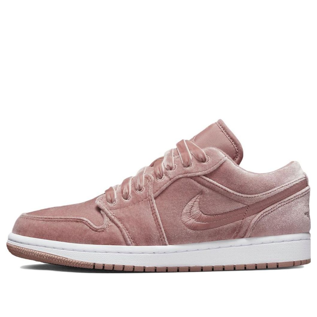 (WMNS) Air Jordan 1 Low SE 'Pink Velvet' DQ8396-600 Vintage Sportswear