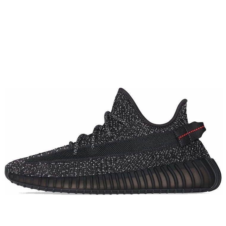 adidas Yeezy Boost 350 V2 'Black Reflective' FU9007 Signature Shoe